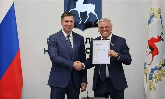 Люлин отмечен благодарностью государственного фонда «Защитники Отечест…