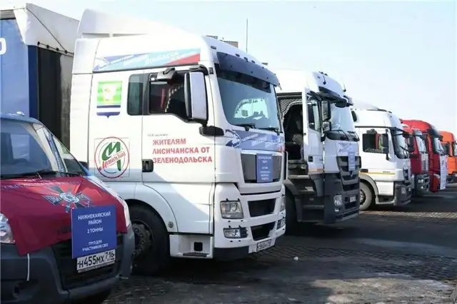 Татарстан направил 250 тонн гуманитарки в города ЛНР и участникам СВО